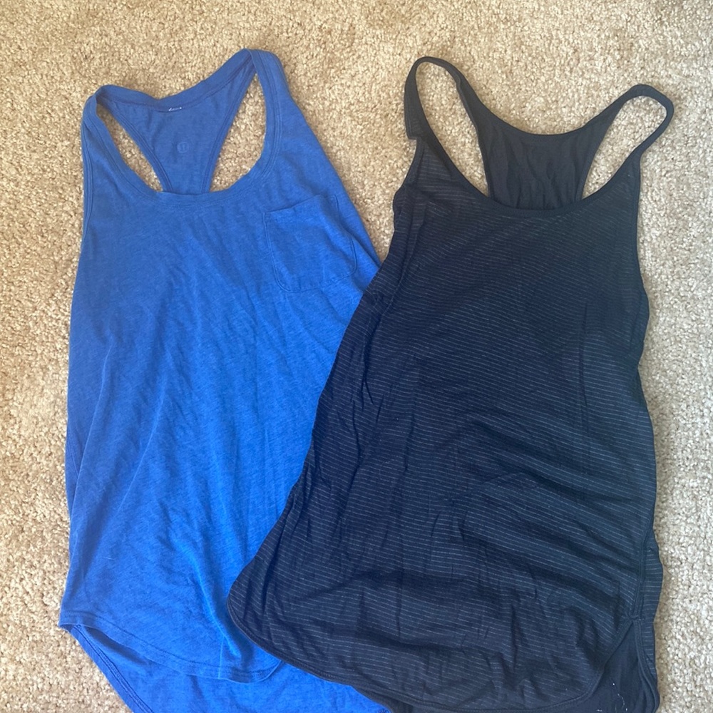 2 lulu lemon tank tops